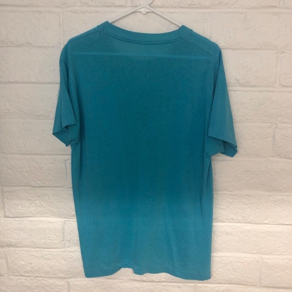 RARE Vintage 80s New Mexico shirt Turquoise. Medium - Unisex - Picture 3 of 4